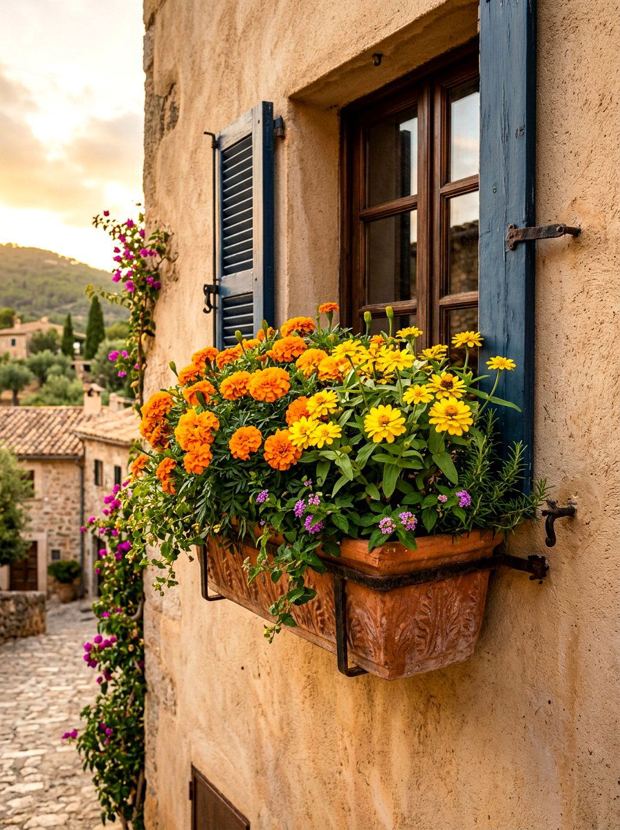 Sunny Window Box Flowers - 25 Spring Window Box Ideas