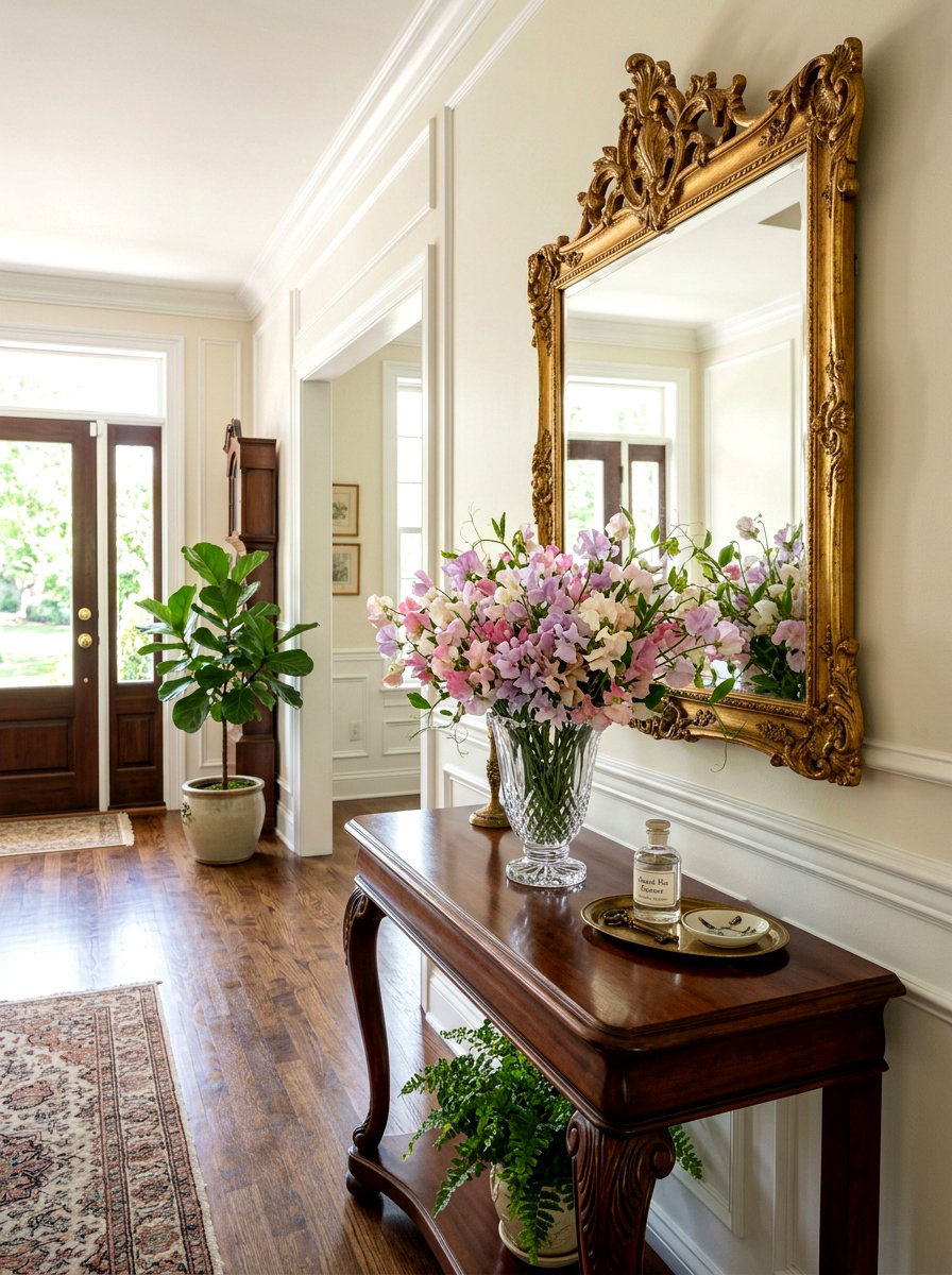 Sweet Pea Floral Arrangements - 25 Spring Home Fragrance Ideas