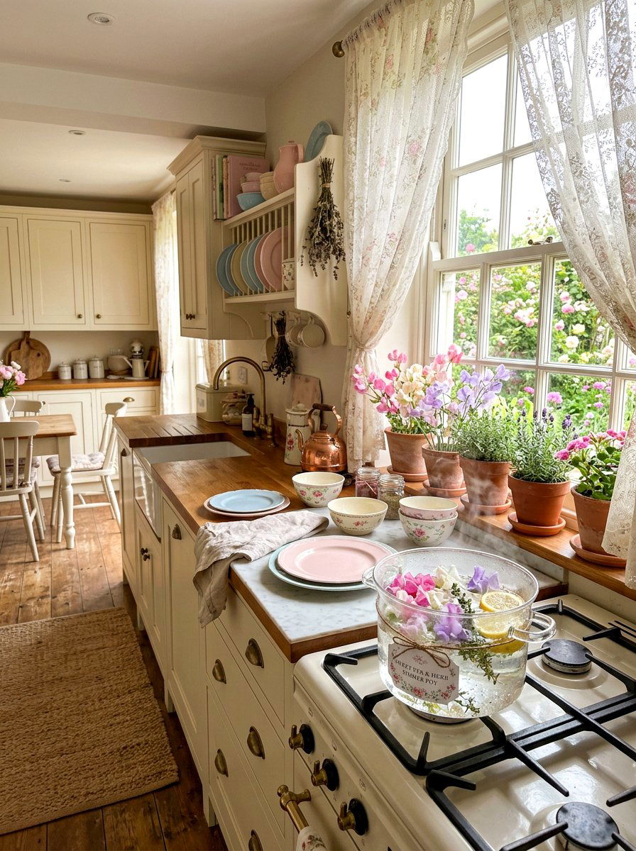 Sweet pea simmer pot - 25 Spring Simmer Pot Ideas