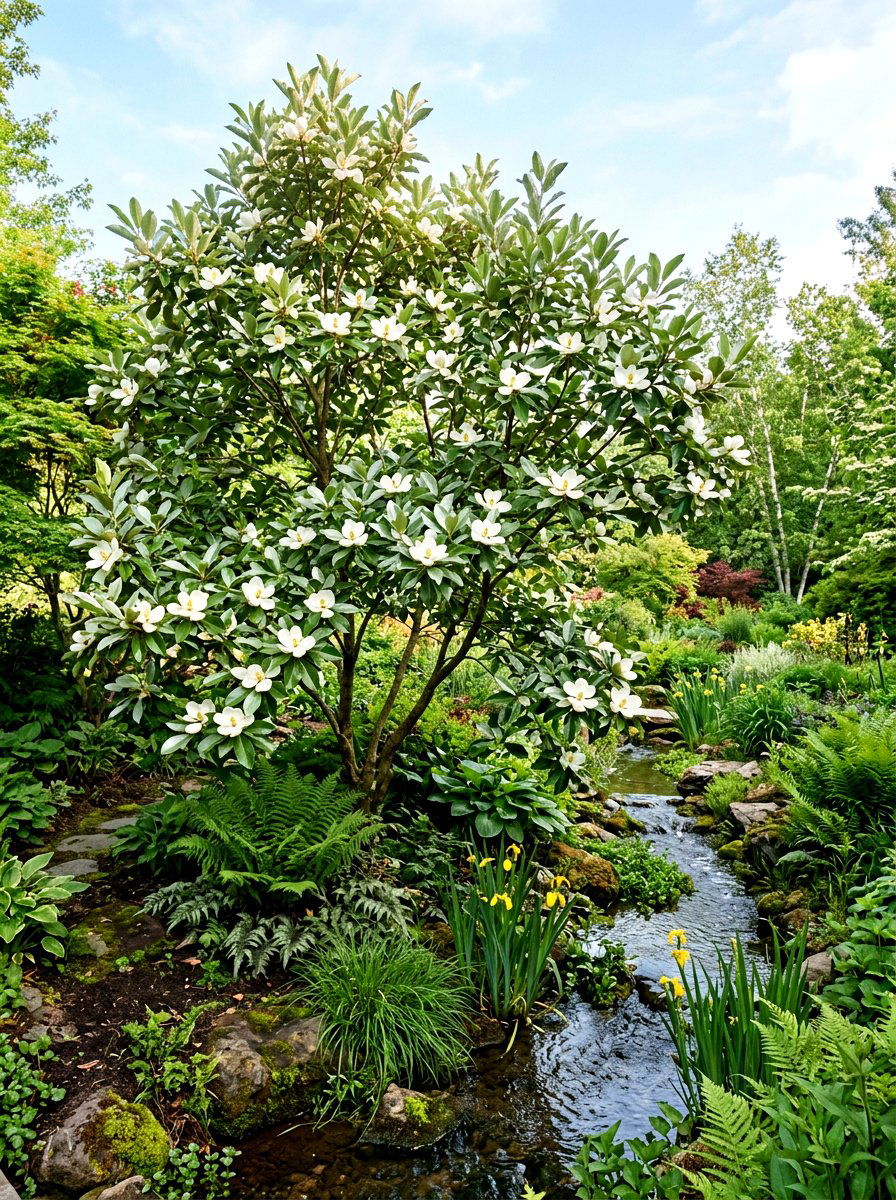 Sweetbay Magnolia For Wet Soil - 25 Spring Magnolia Tree Ideas