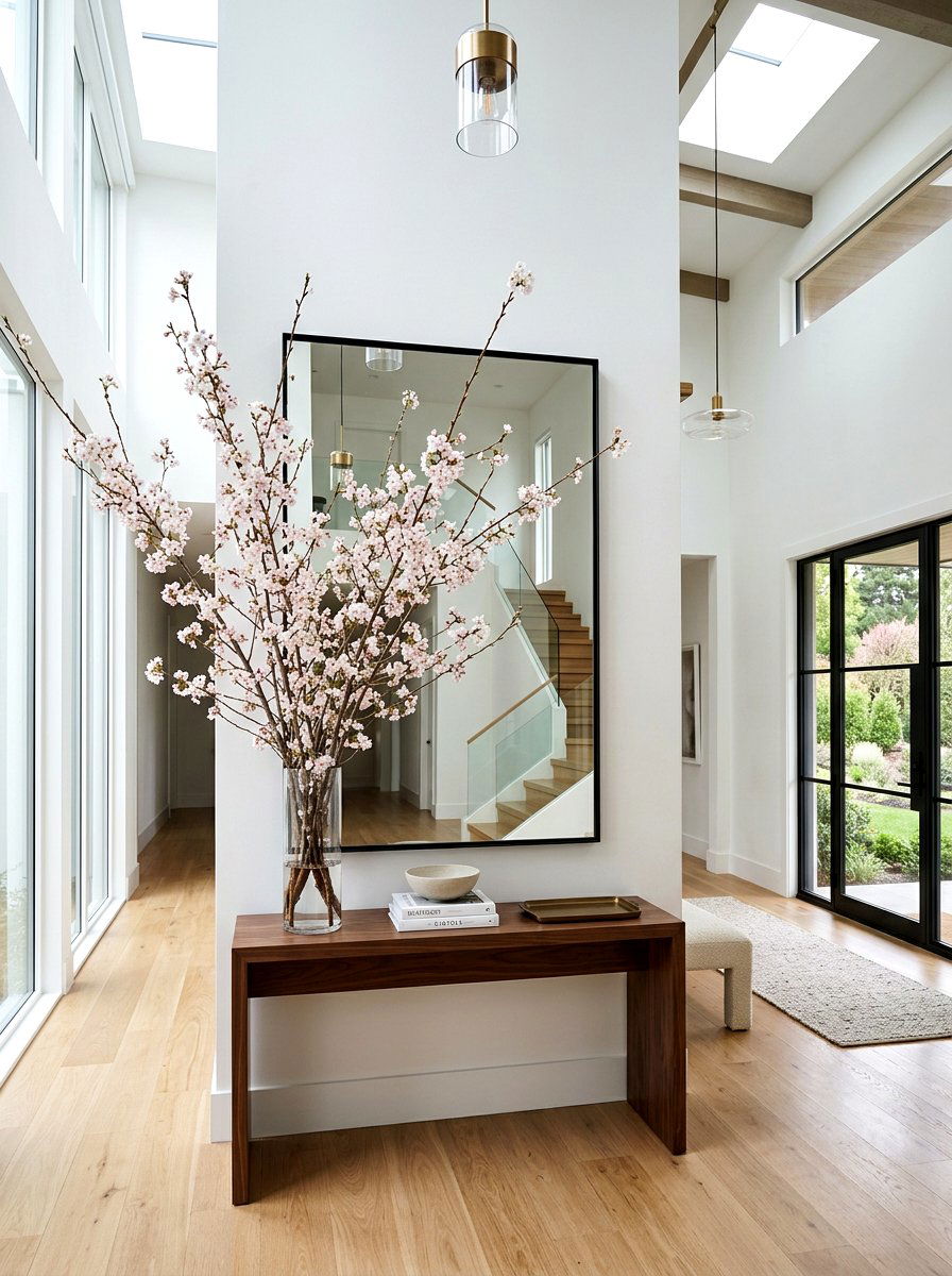 Tall Cherry Blossom Branches - 25 Spring Centerpiece Ideas