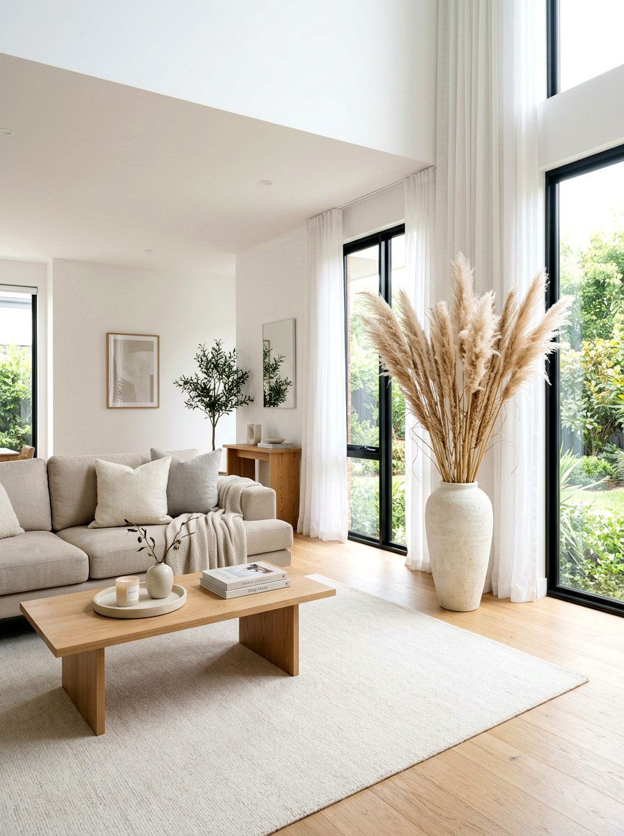 Tall Floor Vase Pampas Grass - 25 Spring Dried Pampas Grass Ideas