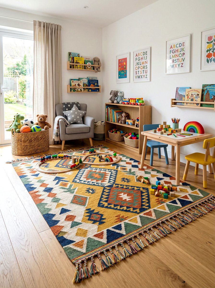 Tassel Area Rug - 25 Spring Tassel Decor Ideas