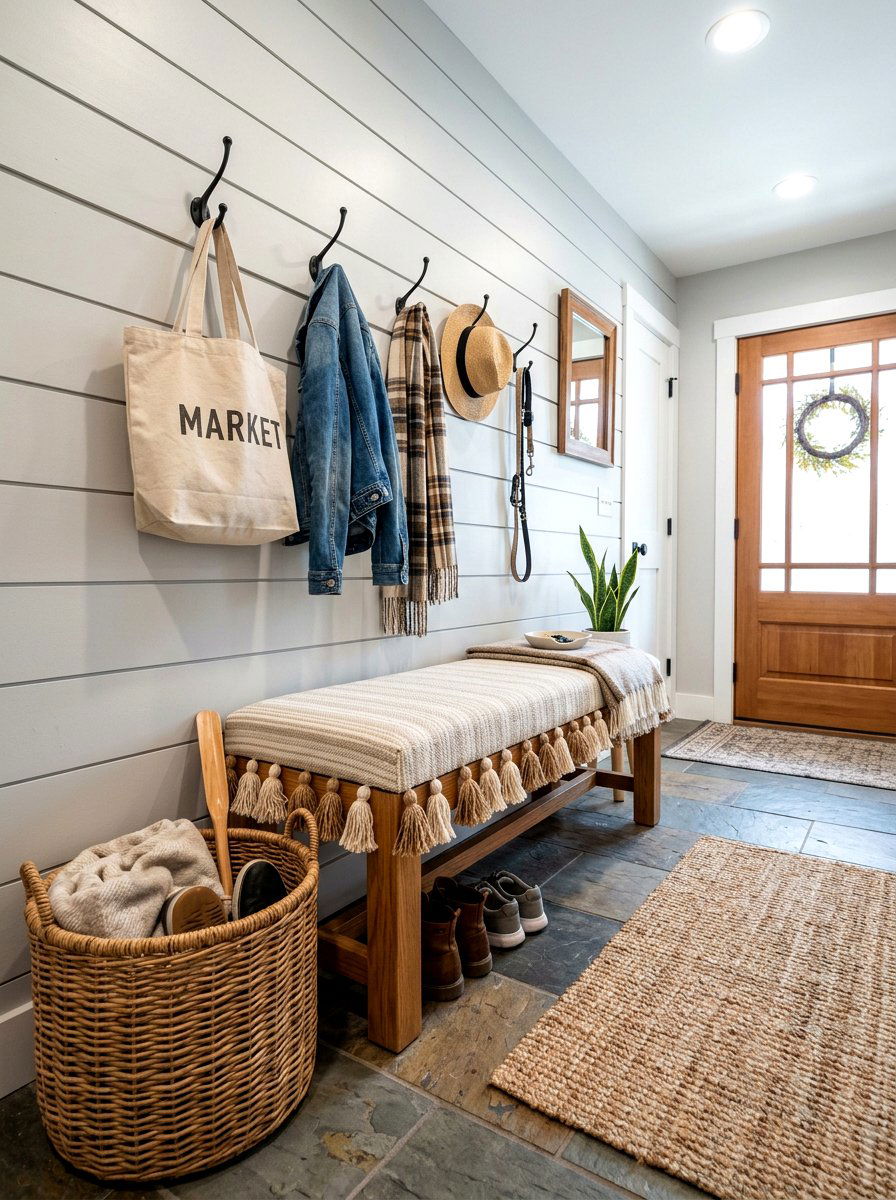 Tassel Bench Cushion - 25 Spring Tassel Decor Ideas