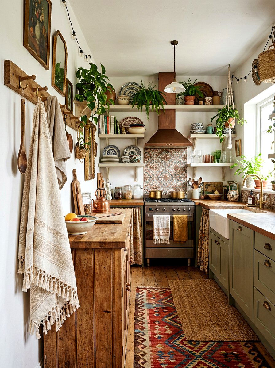 Tassel Border - 25 Spring Dish Towel Ideas