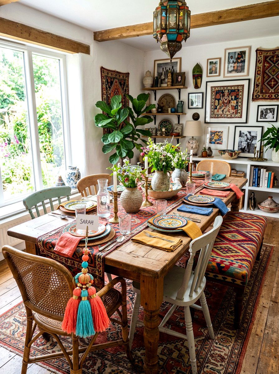 Tassel Card Holder - 25 Spring Place Card Ideas