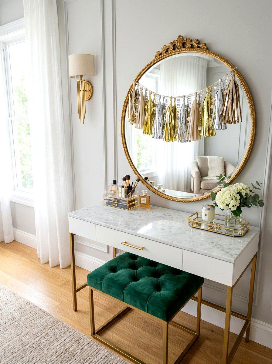 Tassel Garland - 25 Spring Garland Craft Ideas