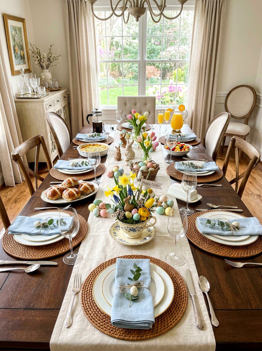 Teacup Easter Centerpiece - 25 Spring Teacup Decor Ideas