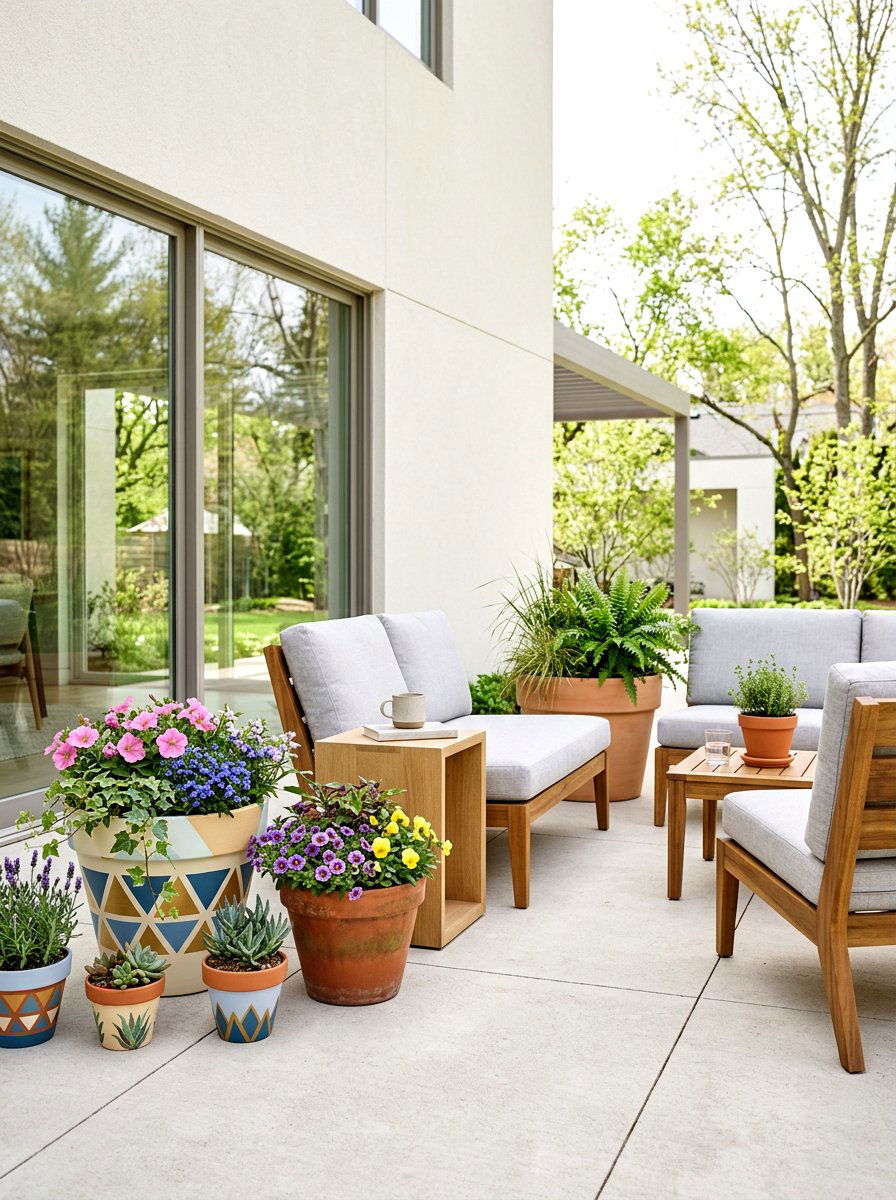 Terra Cotta Pot Decor - 25 Spring Gender Reveal Decor Ideas