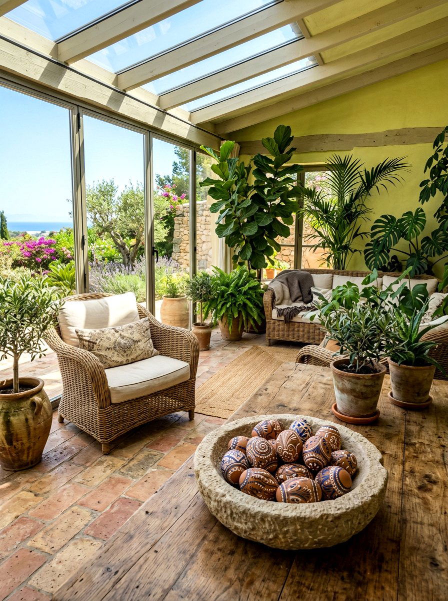 Terra cotta eggs - 25 Spring Decorative Egg Ideas