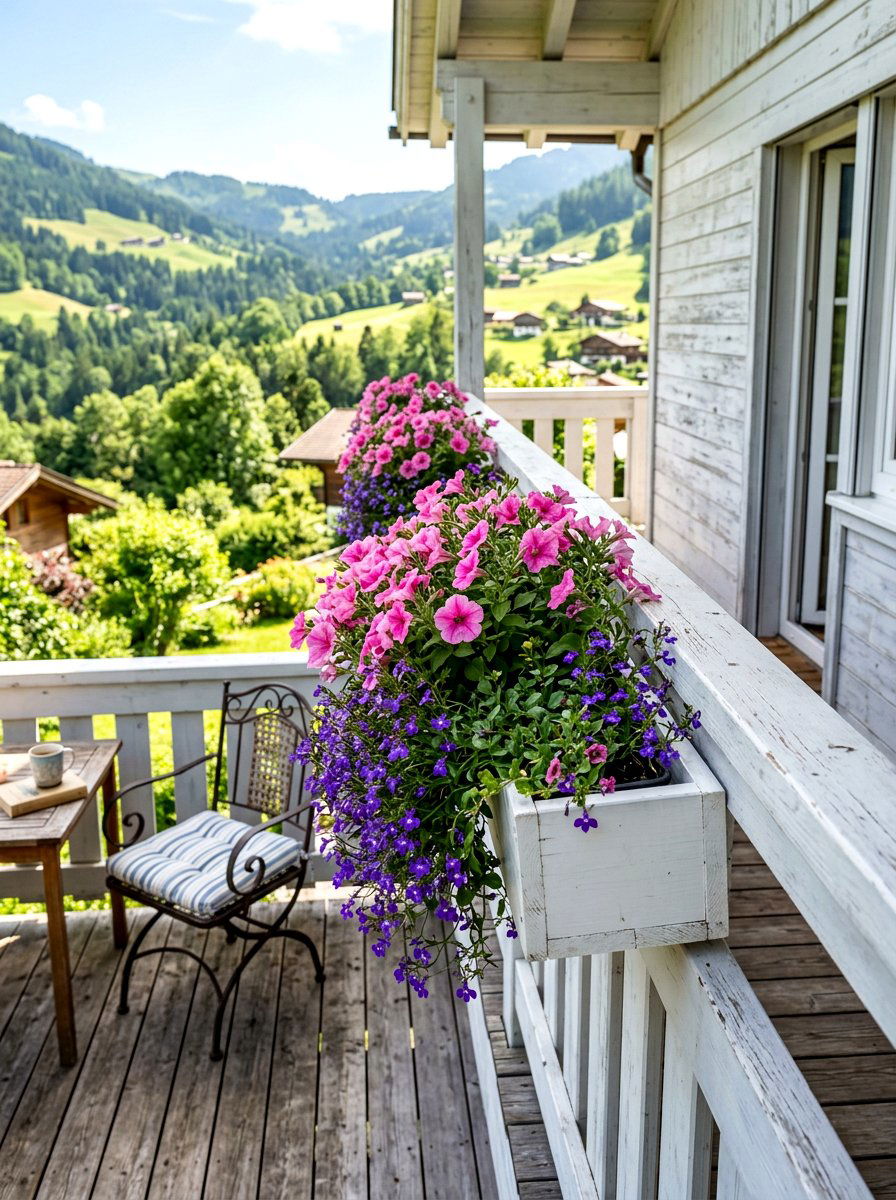 Terrace Flower Box - 25 Spring Home Refresh Ideas