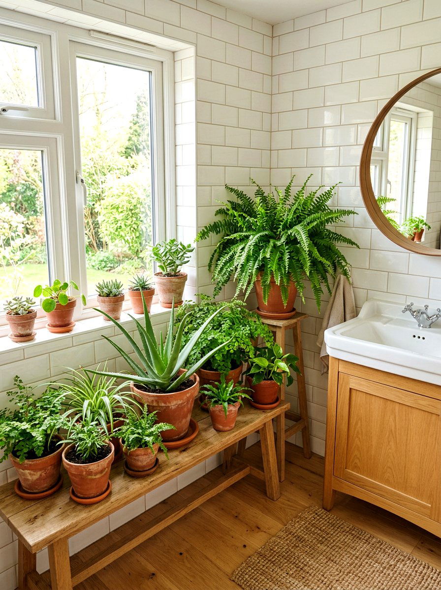 Terracotta Flower Pot - 25 Spring Spa Decor Ideas