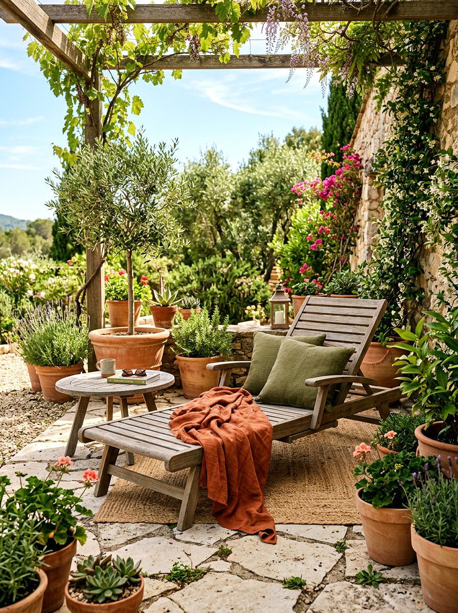 Terracotta Linen Throw - 25 Spring Linen Throw Ideas