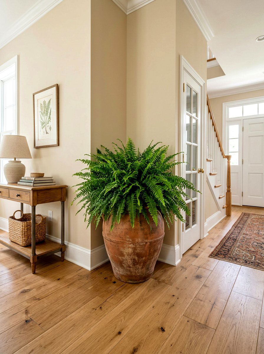 Terracotta Plant Pot - 25 Spring Foyer Decor Ideas