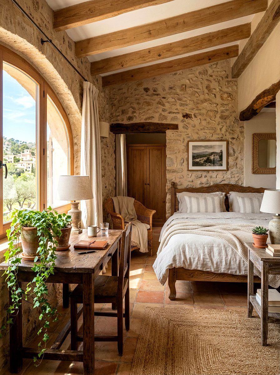 Terracotta Planters - 25 Spring Hotel Room Decor Ideas