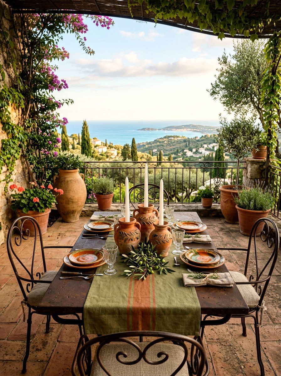 Terracotta Pot Candle Holders - 25 Spring Candle Arrangement Ideas