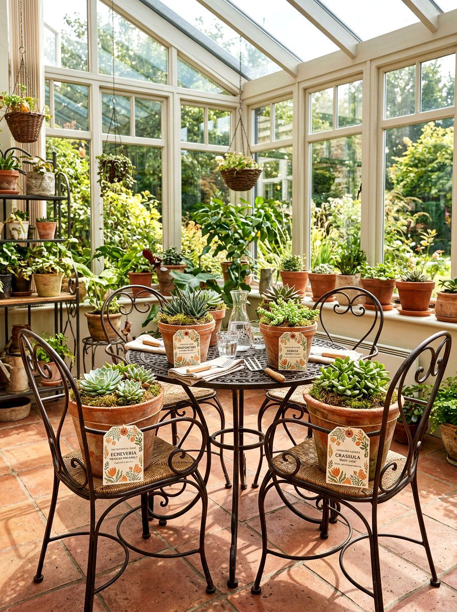 Terracotta Pot Label - 25 Spring Name Tag Ideas