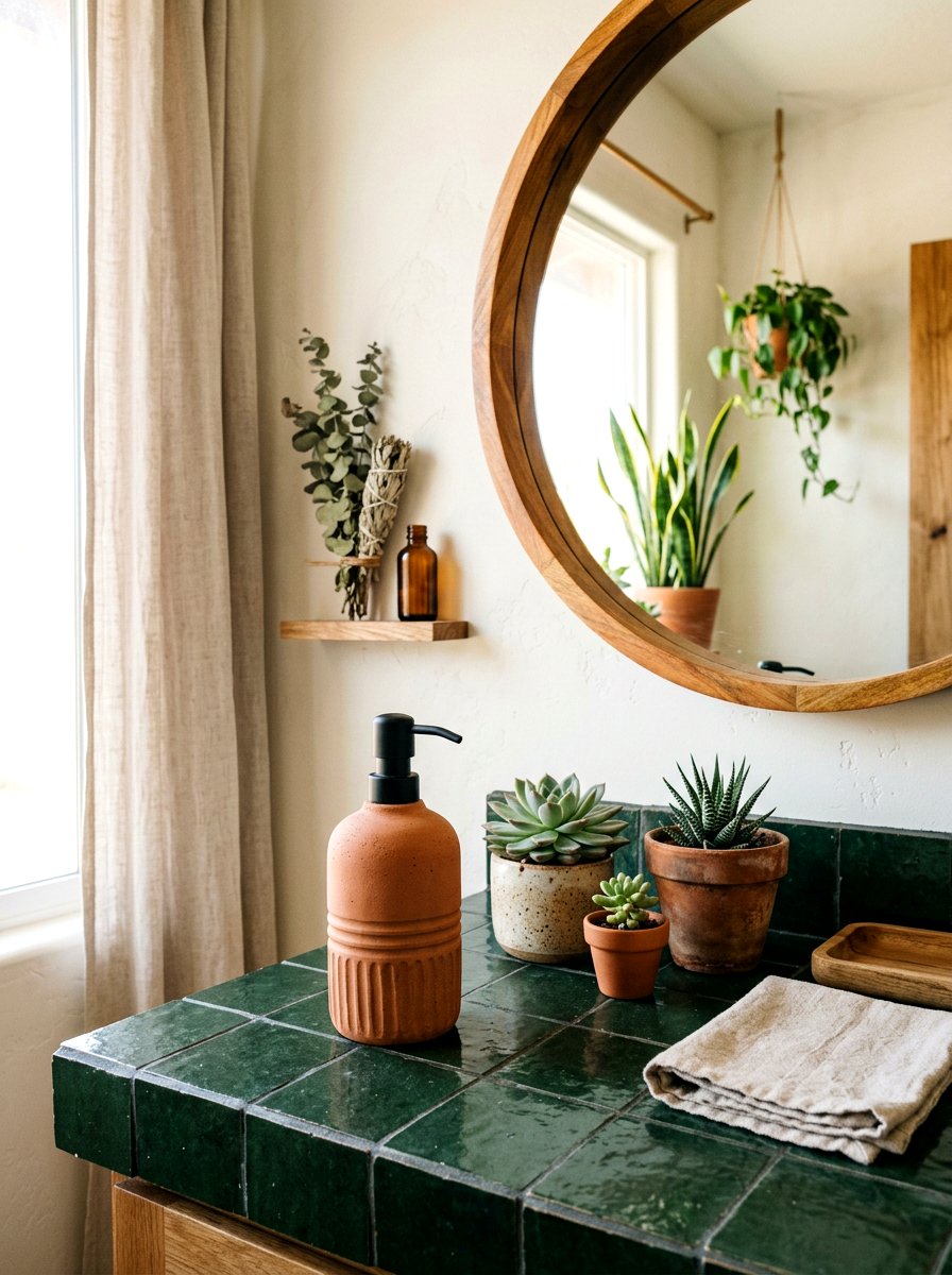 Terracotta Soap Dispenser - 25 Spring Soap Dispenser Ideas