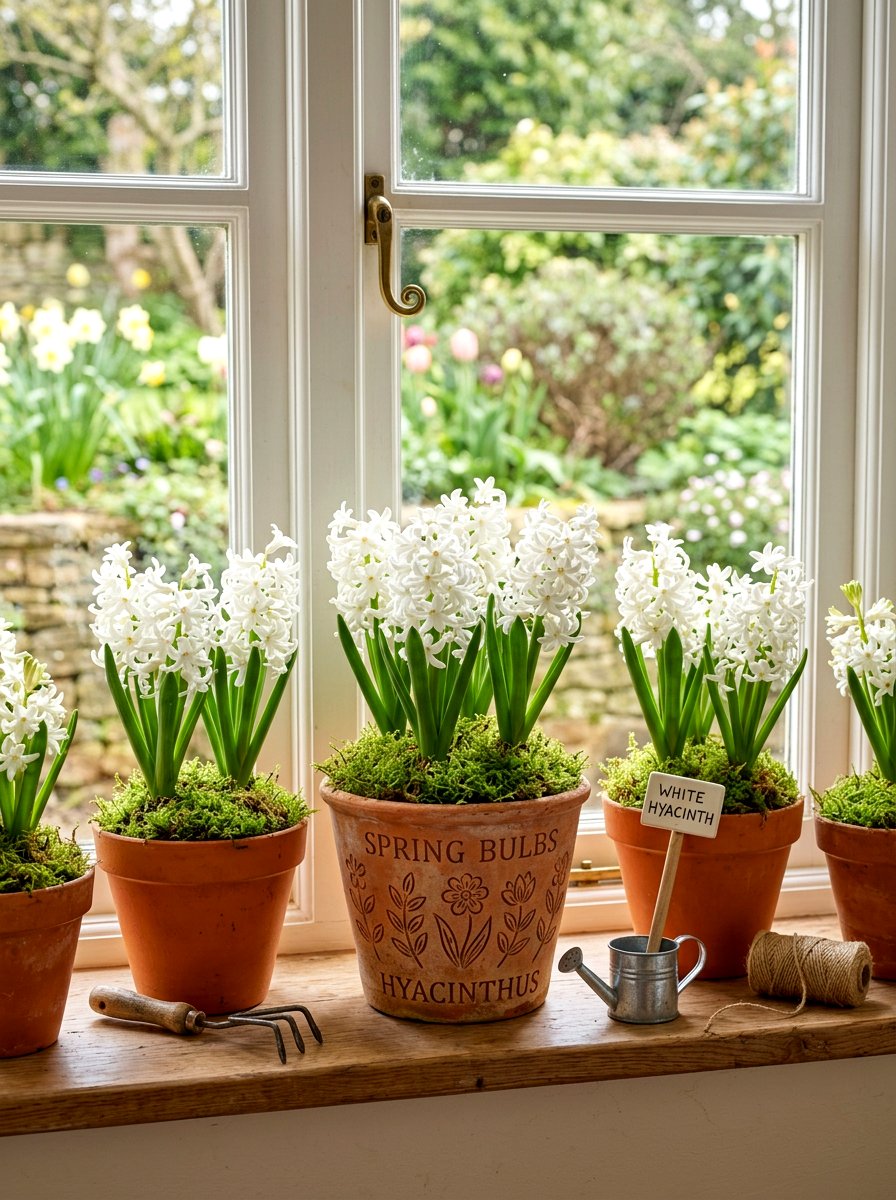 Terracotta Spring Bulb - 25 Spring DIY Flower Arrangement Ideas