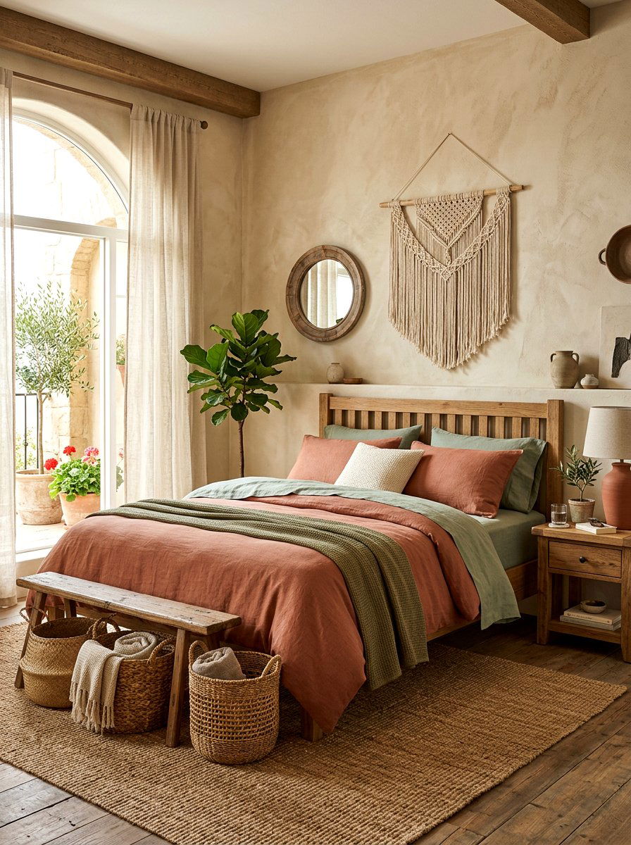 Terracotta Spring Duvet - 25 Spring Duvet Cover Ideas