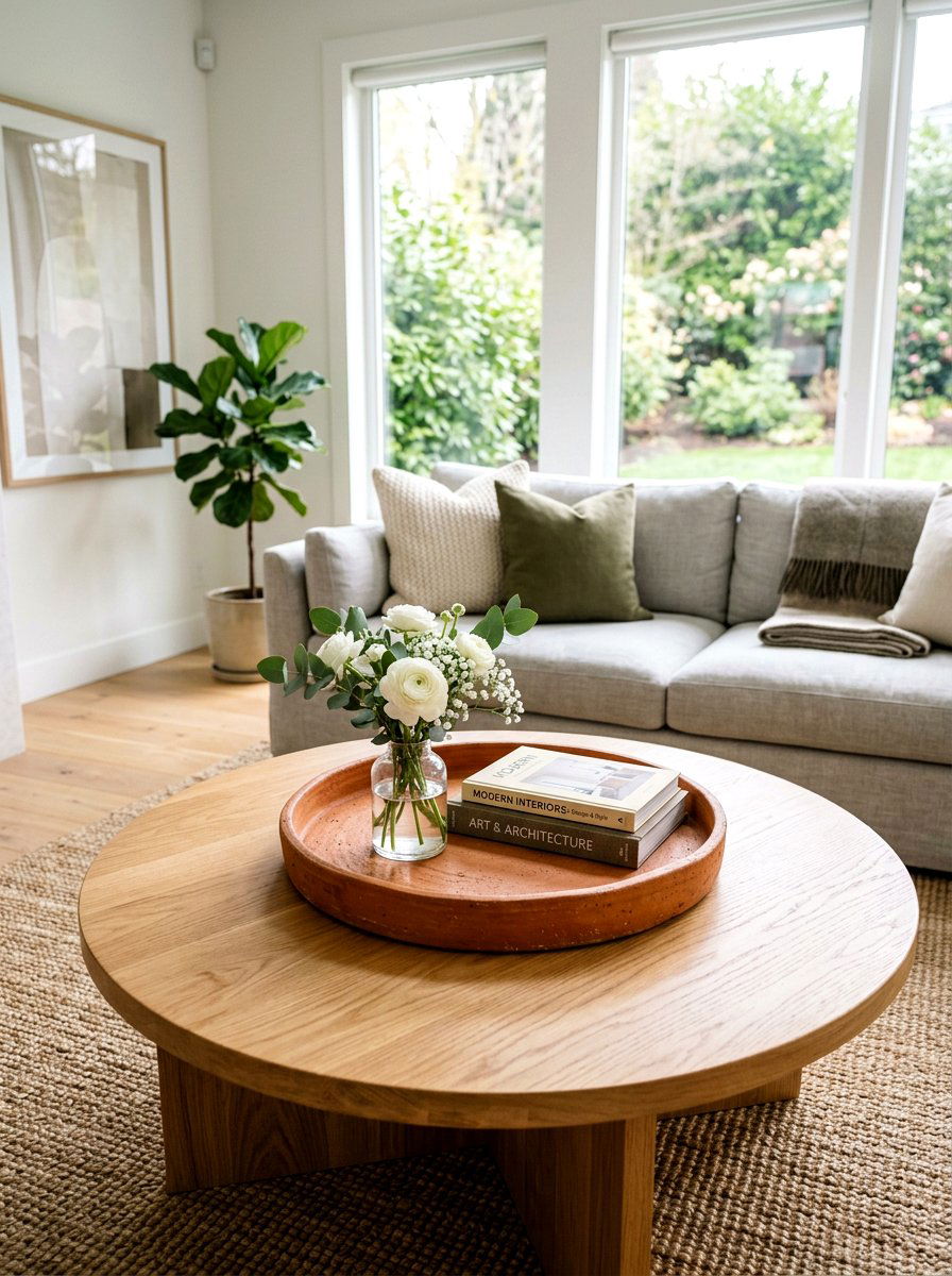 Terracotta Tray Coffee Table - 25 Spring Terracotta Decor Ideas