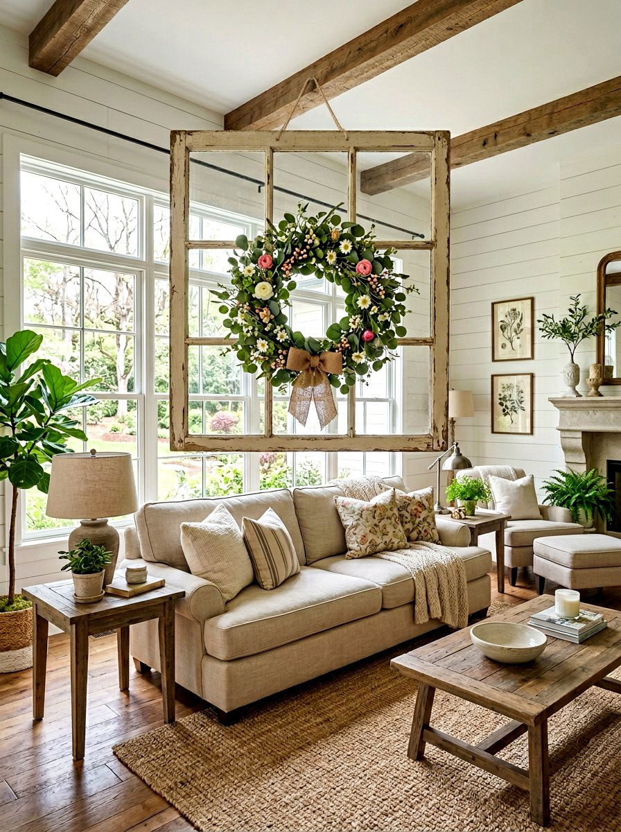 Terracotta living room - 25 Spring Sectional Styling Ideas