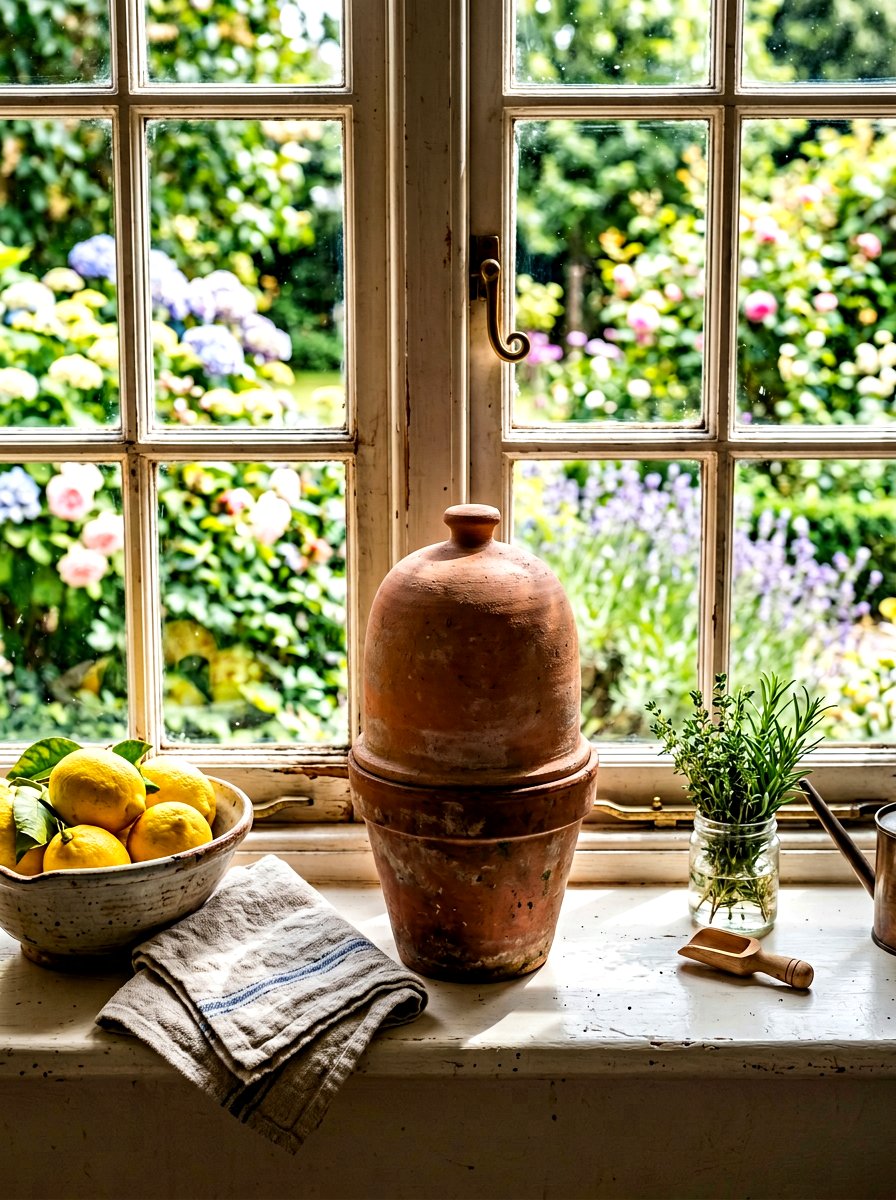 Terracotta pot cloche - 25 Spring Bell Jar Decor Ideas