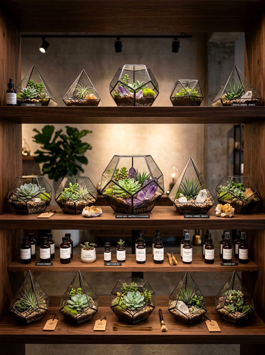 Terrarium Glass Case - 25 Spring Retail Display Ideas
