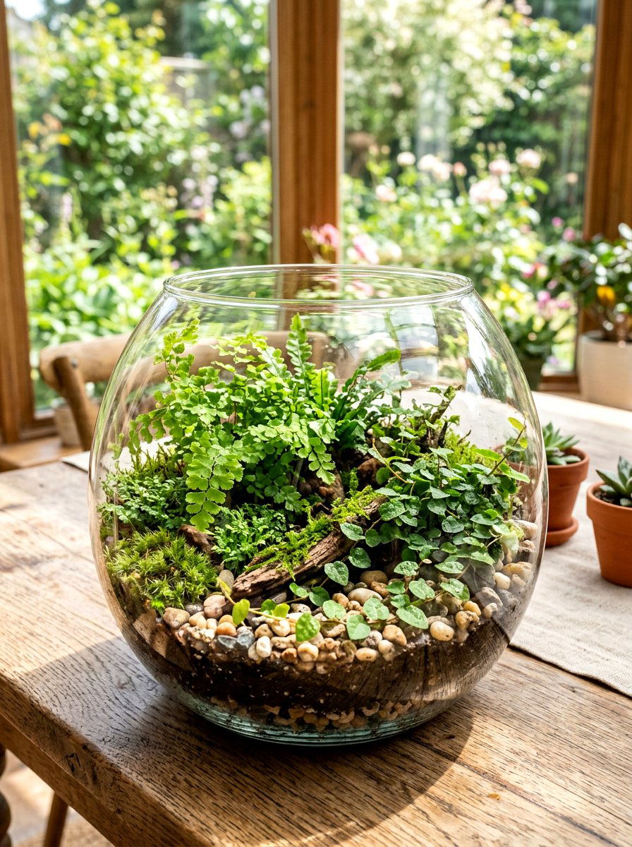 Terrarium Plants - 25 Spring Miniature Garden Ideas