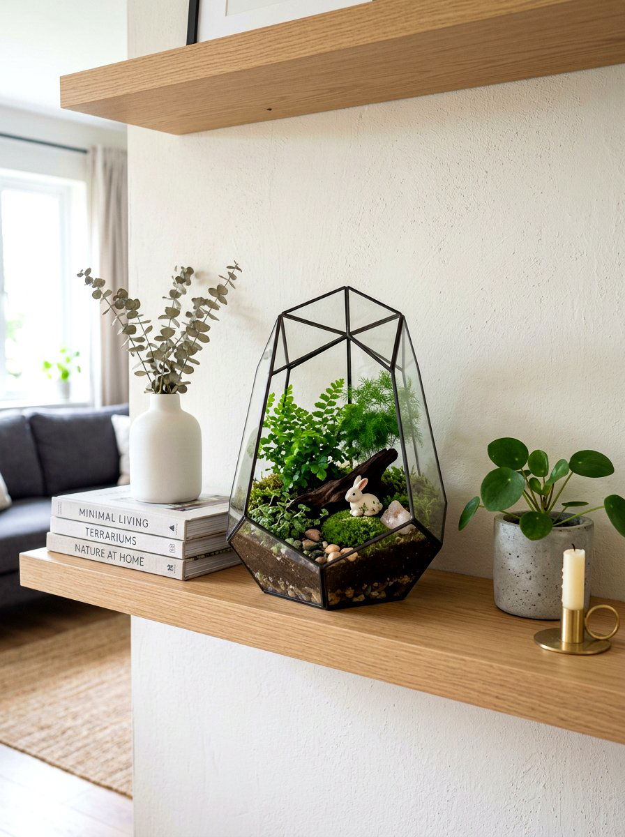 Terrarium Spring Scene - 25 Spring Vignette Ideas