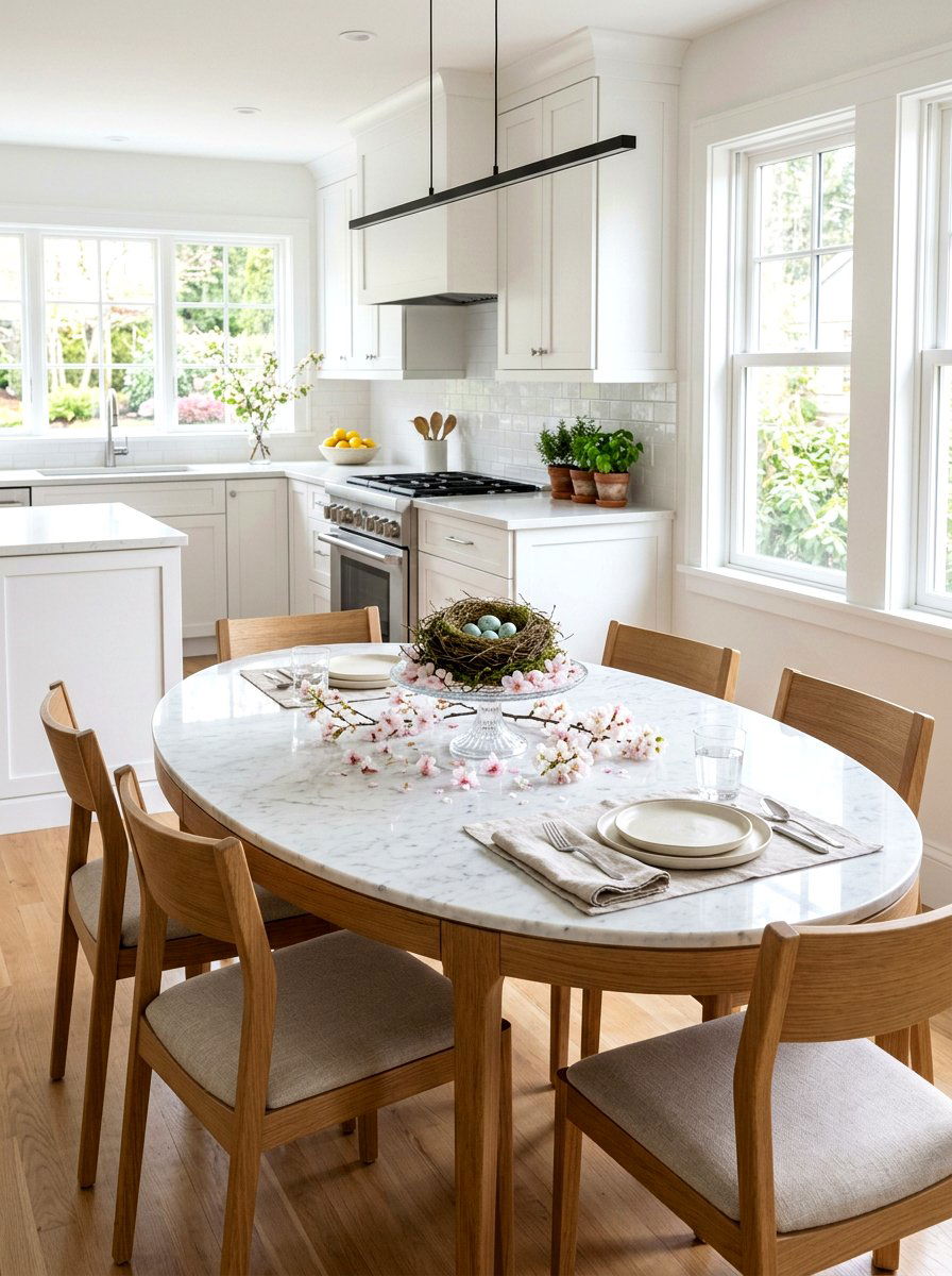 Tiered Cake Stand Nest - 25 Spring Table Vignette Ideas