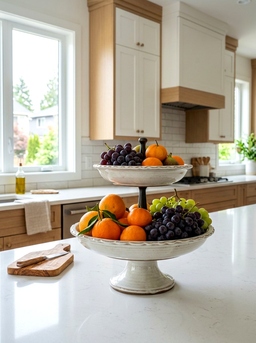 Tiered Pedestal Bowl For Fruit - 25 Spring Pedestal Bowl Ideas