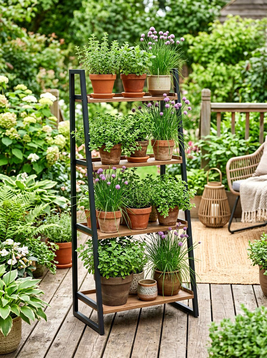 25 Lovely Spring Herb Garden Decor Ideas for Your Backyard