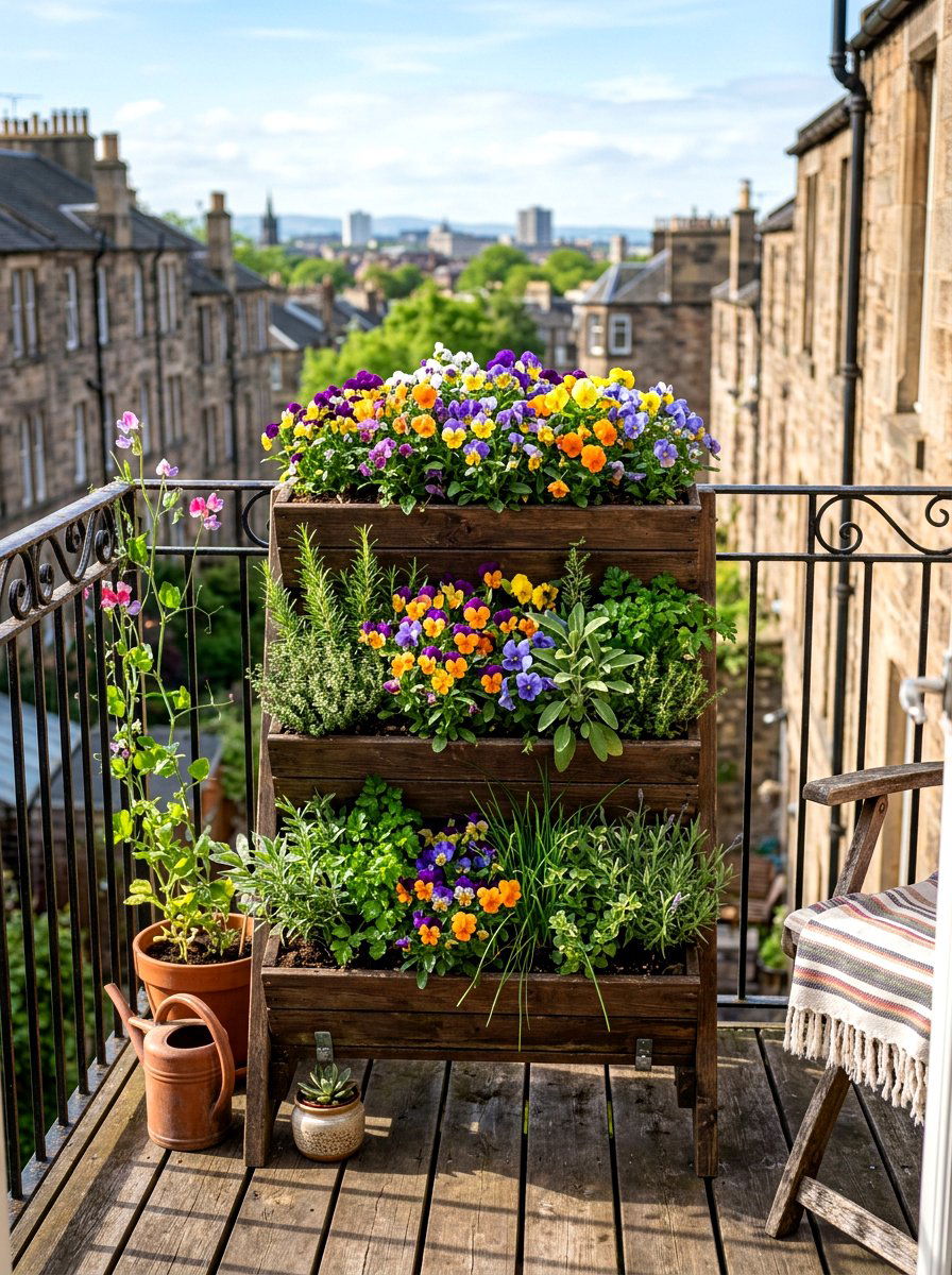 Tiered garden planter - 25 Spring Planter Ideas