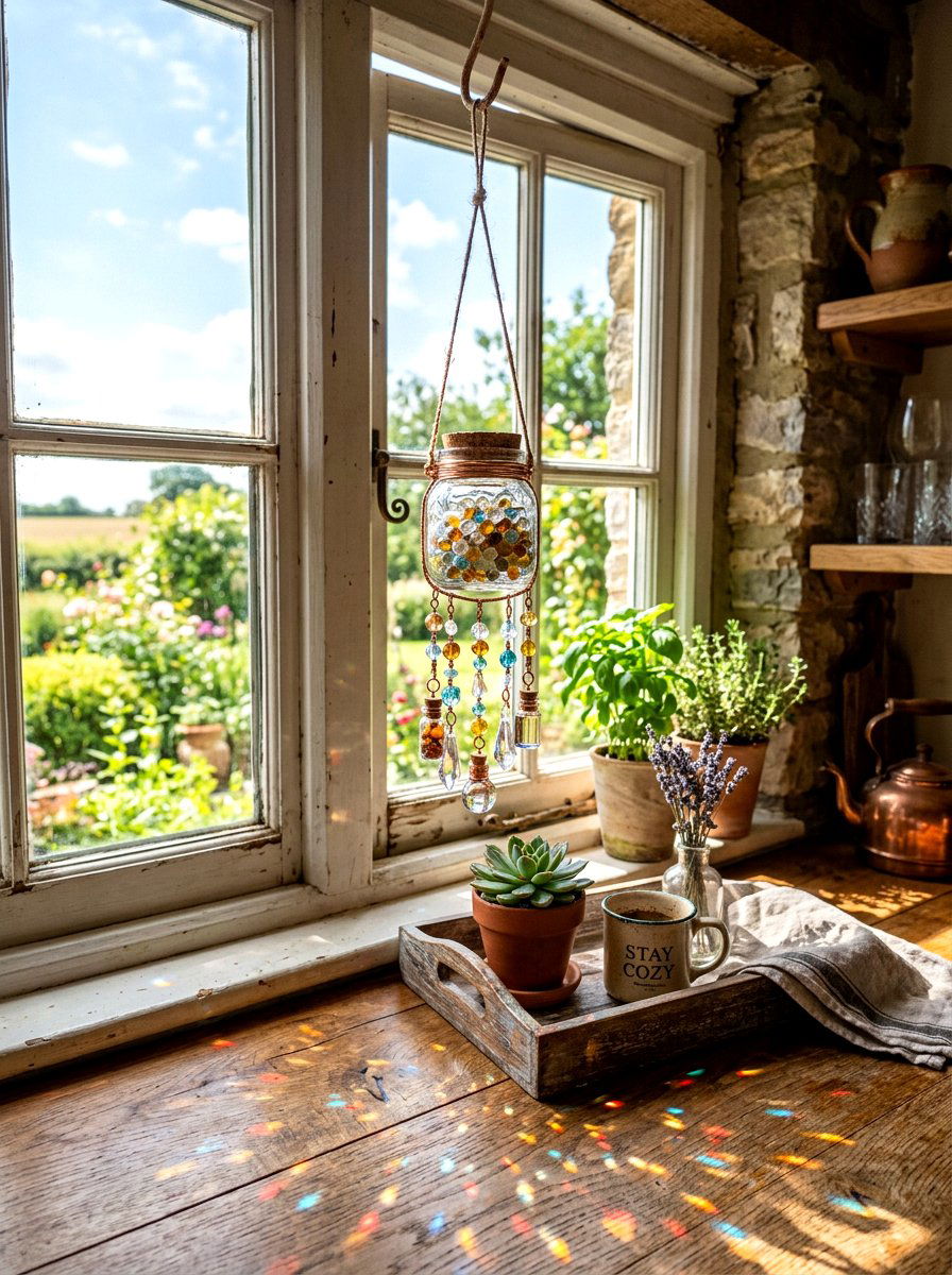 25 Beautiful Spring Sun Catcher Ideas to Brighten Windows