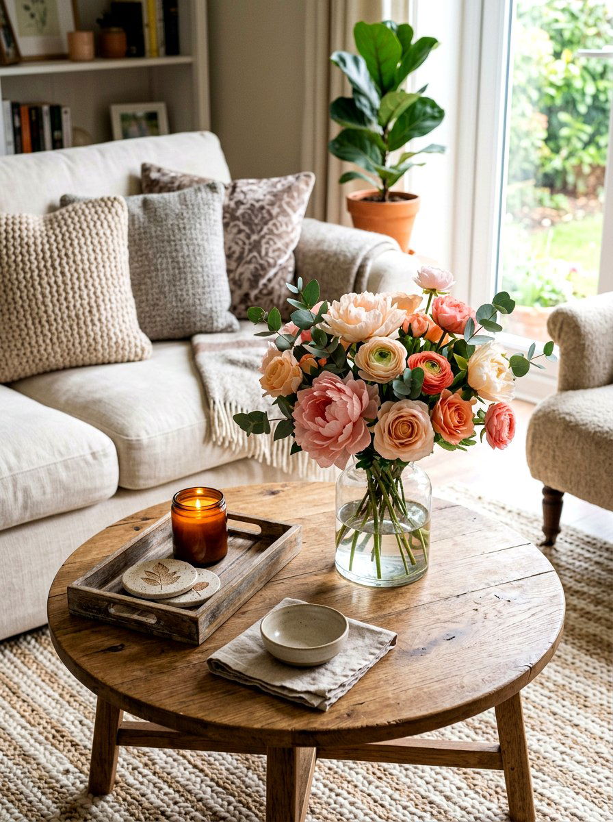 Tissue Paper Flower Bouquet - 25 Spring Tissue Paper Flower Ideas