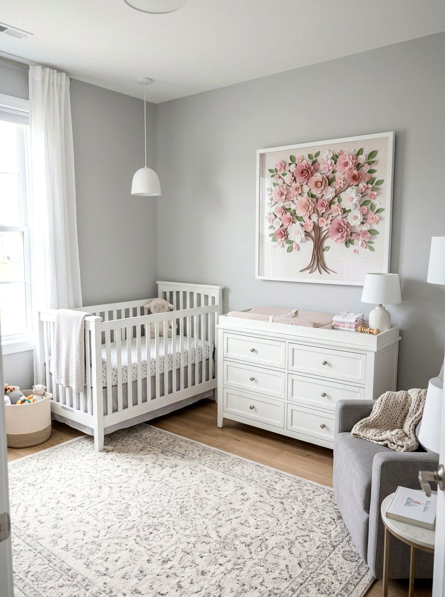 Tissue paper blossom tree - 25 Spring Craft Ideas for Kids