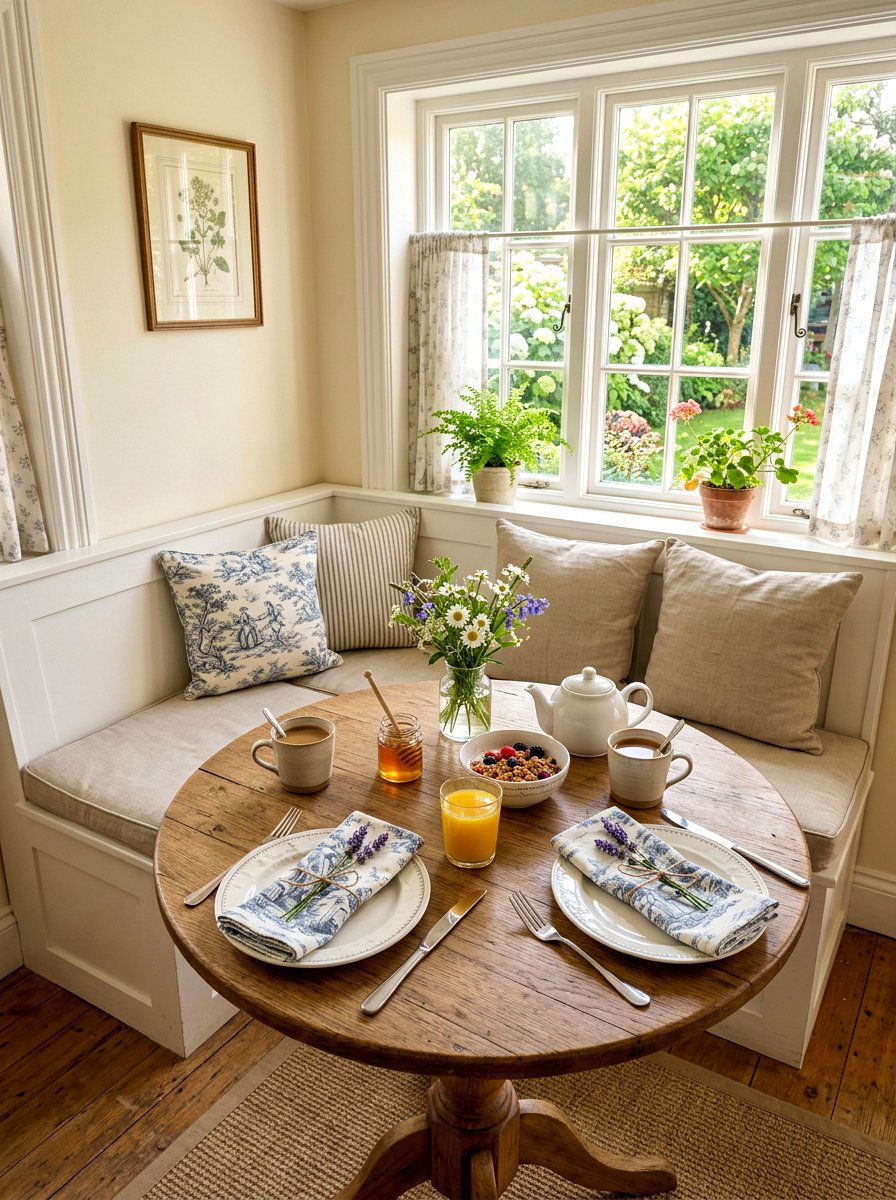 Toile Napkins - 25 Spring Toile Decor Ideas