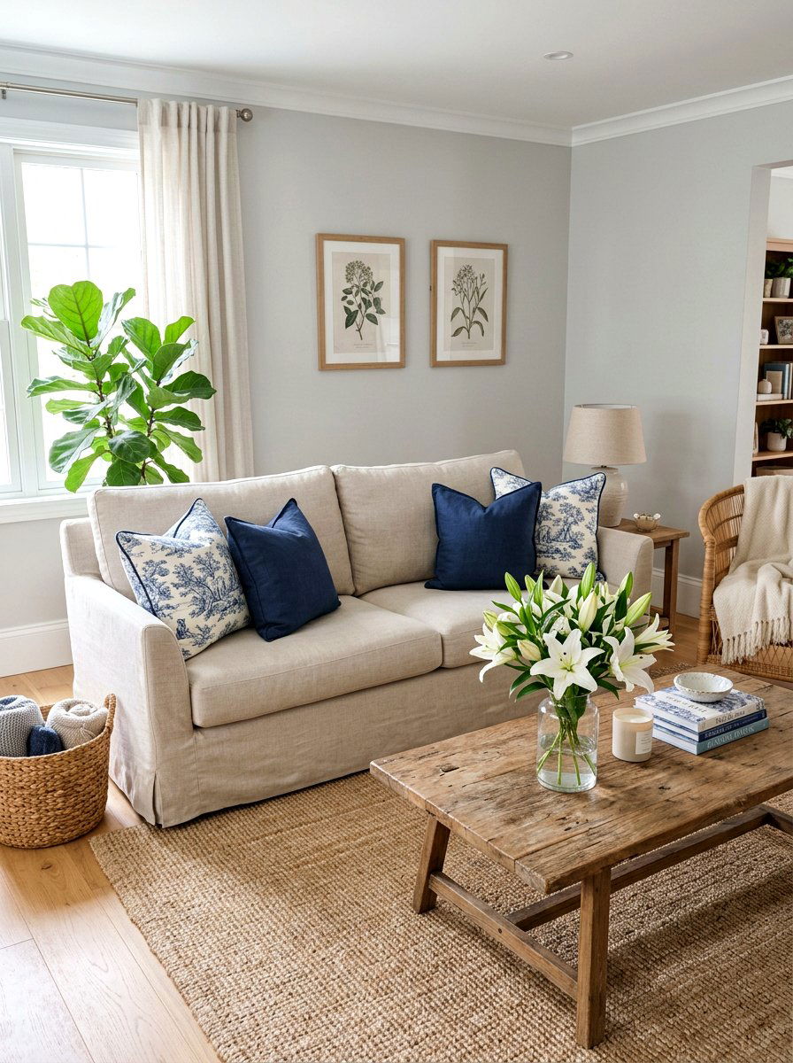 Toile Throw Pillows - 25 Spring Toile Decor Ideas