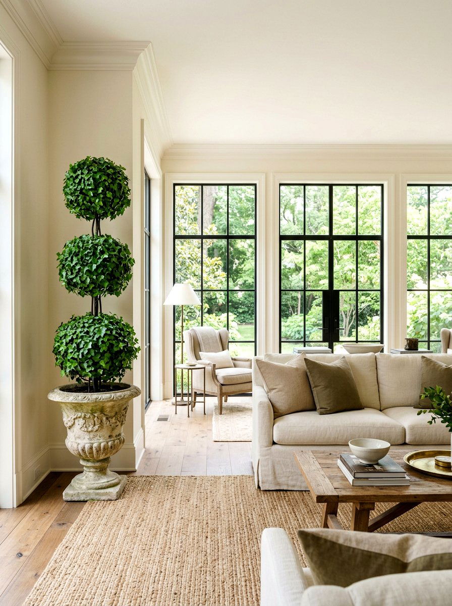 Triple Sphere Ivy - 25 Spring Ivy Topiary Ideas