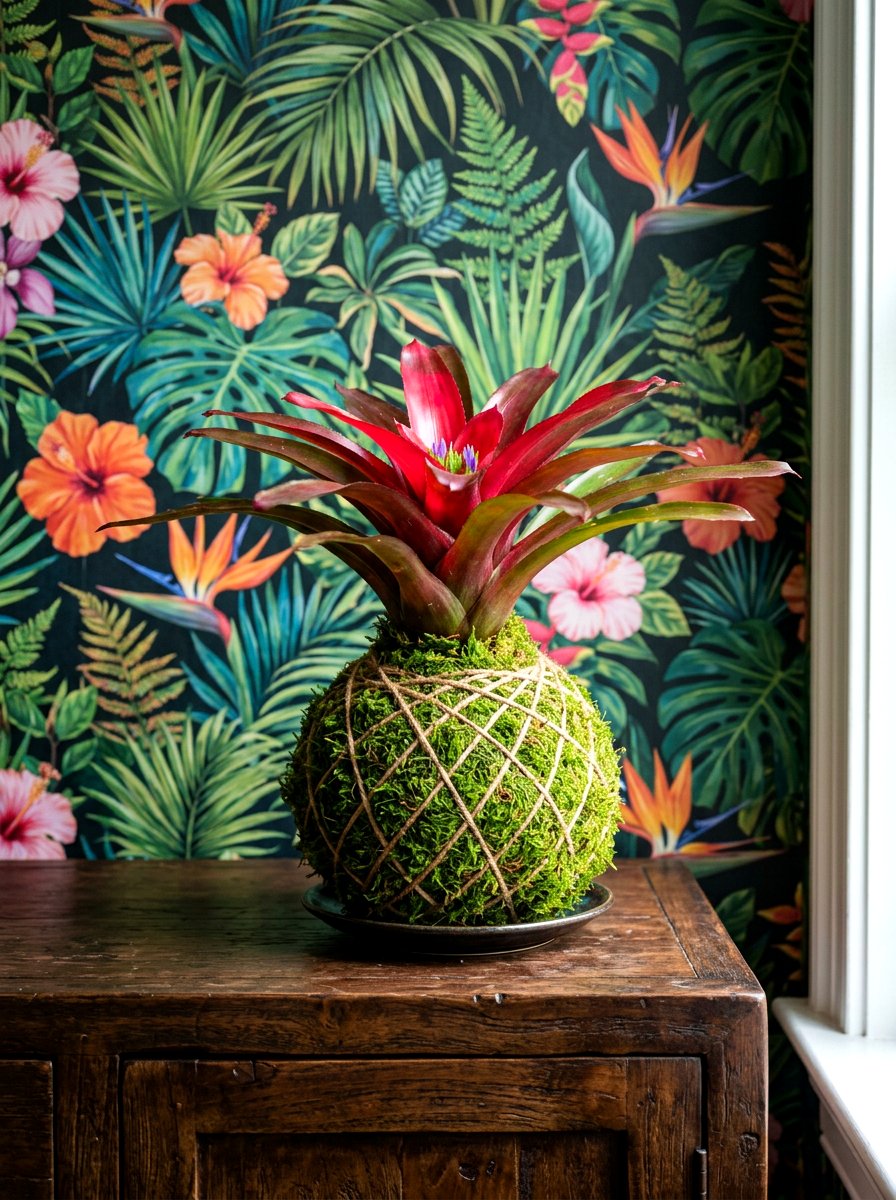 Tropical Moss Ball - 25 Spring Moss Ball Ideas