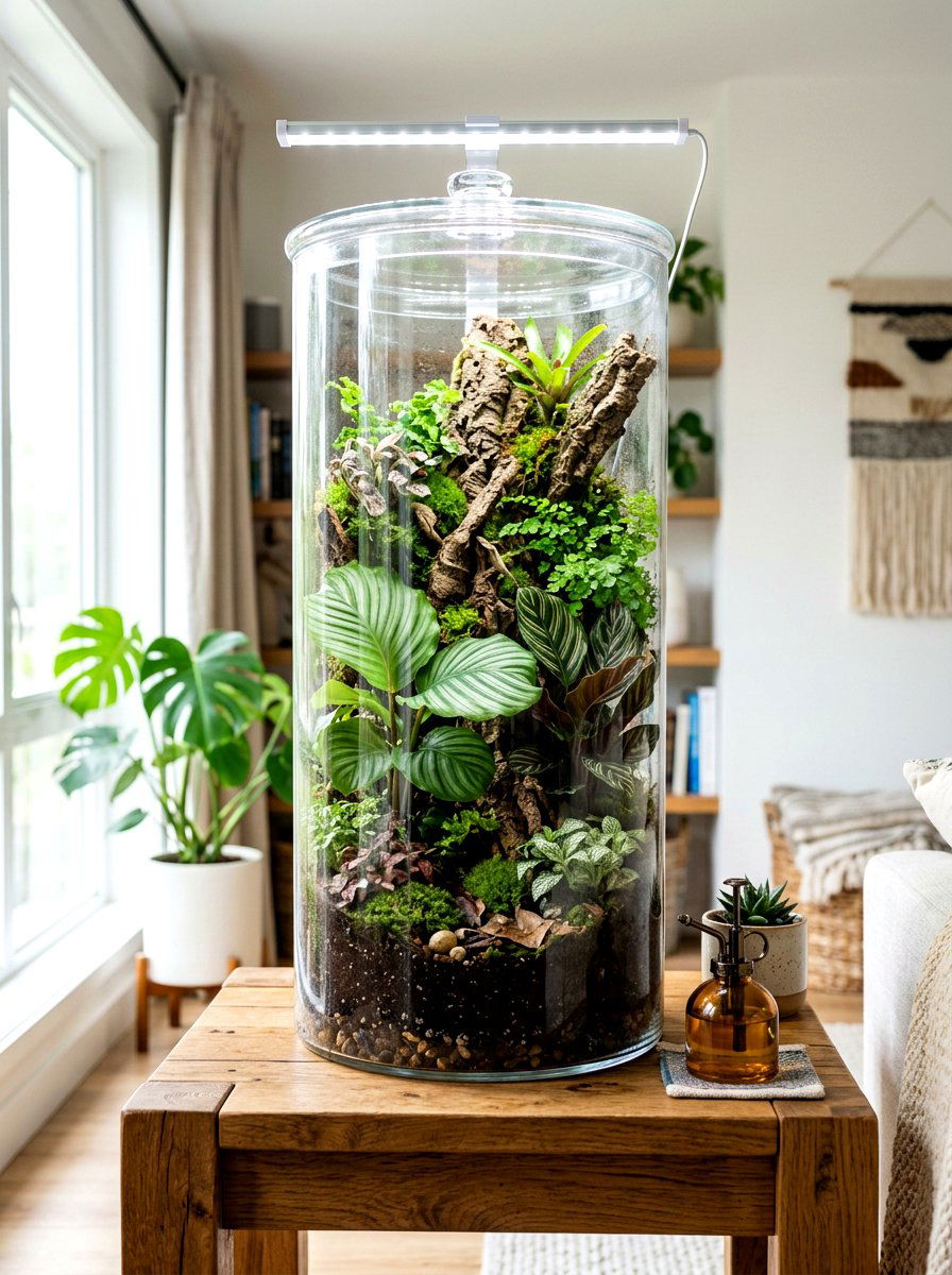 Tropical Rainforest - 25 Spring Terrarium Ideas