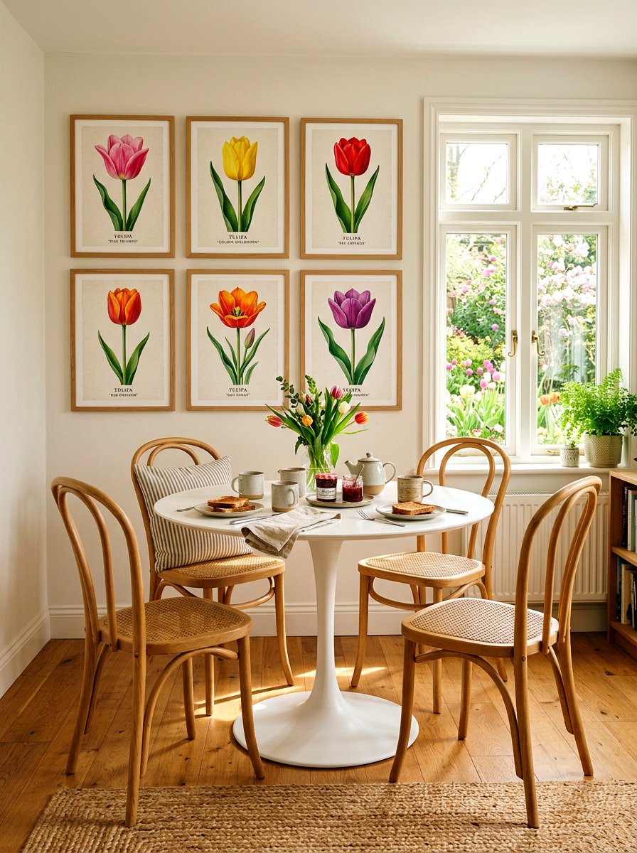Tulip Botanical Print - 25 Spring Botanical Print Ideas