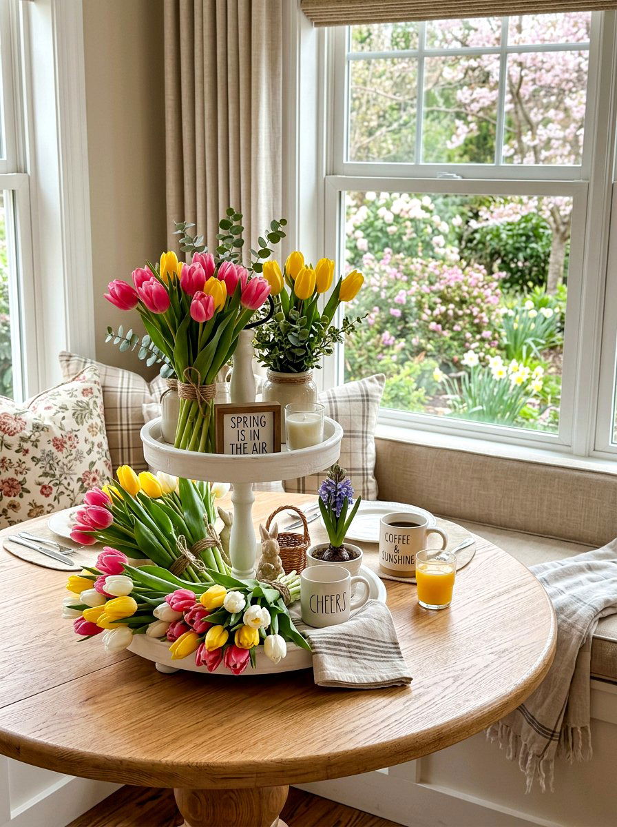 Tulip Bundle - 25 Spring Tiered Tray Decor Ideas