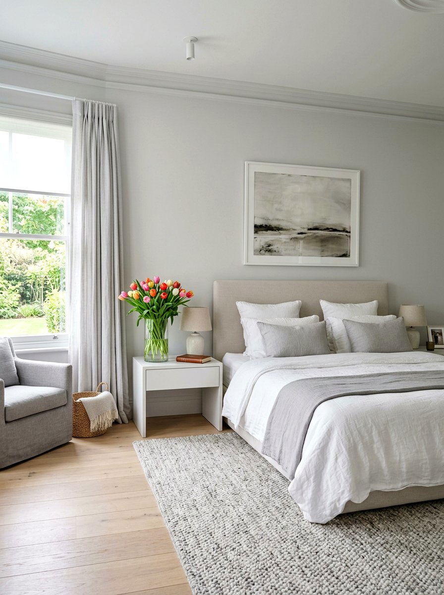 Tulip Flower Arrangement - 25 Spring Cheap Decor Ideas