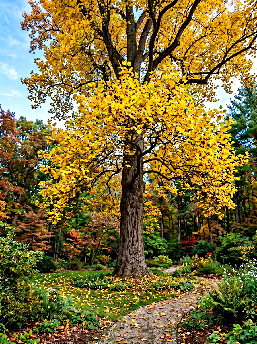 Tulip Tree - 25 Spring Flowering Tree Ideas