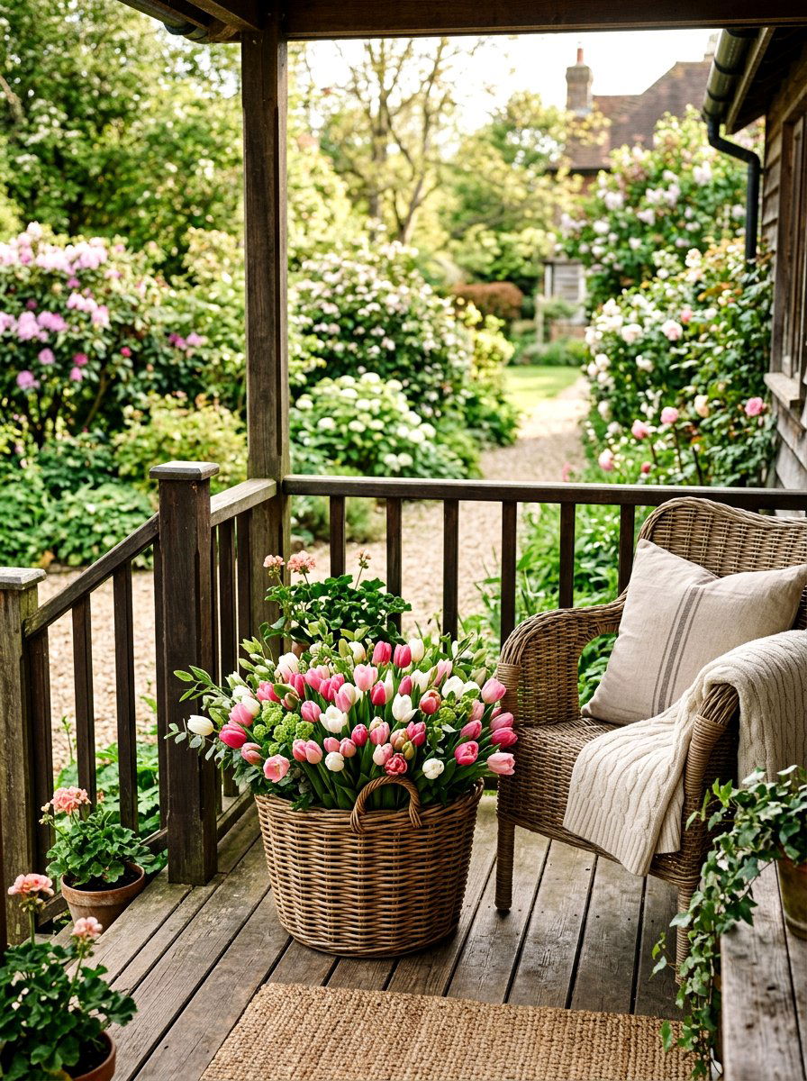 25 Gorgeous Spring Tulip Arrangement Ideas for Your Centerpiece