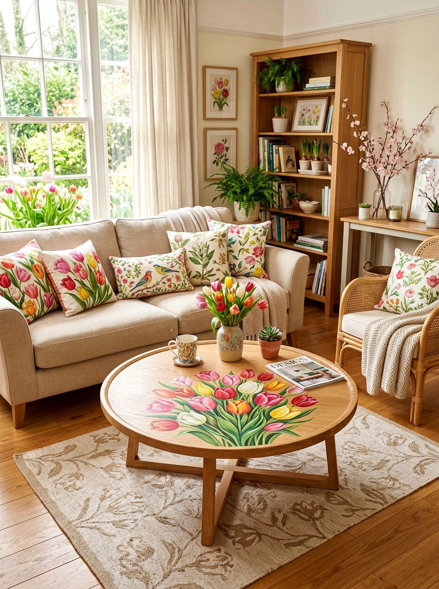 25 Spring Decoupage Furniture Ideas to Revive Your Home