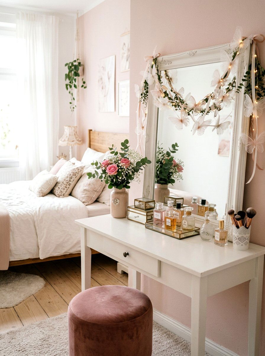 Tulle Butterfly Garland - 25 Spring Butterfly Garland Ideas