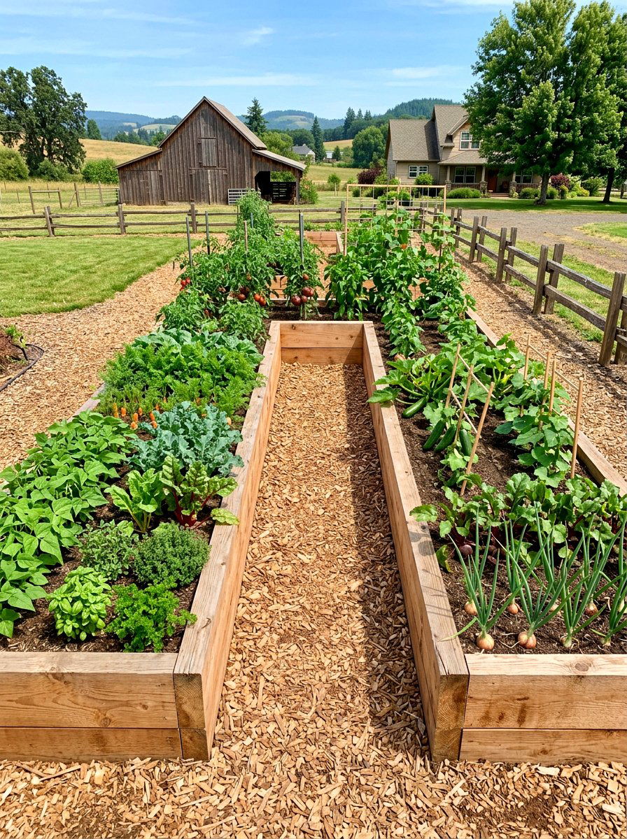 U Shaped Garden Bed - 25 Spring Raised Bed Decor Ideas